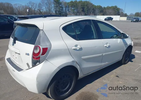 2012 Toyota Prius C Two z USA, uszkodzony, nr VIN JTDKDTB33C1514199